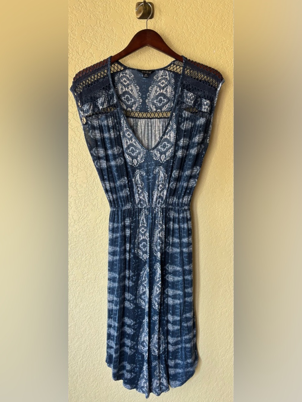 Boho Printed V-Neck Women’s Dress